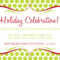 Luncheon Invitation Templates Free Throughout Free Christmas Invitation Templates For Word