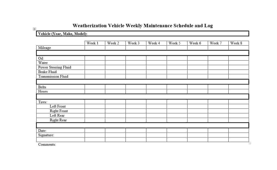 Maintenance Report Template Word Format Free Monthly In Inside Computer Maintenance Report Template