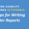Making Usability Findings Actionable Pertaining To Usability Test Report Template