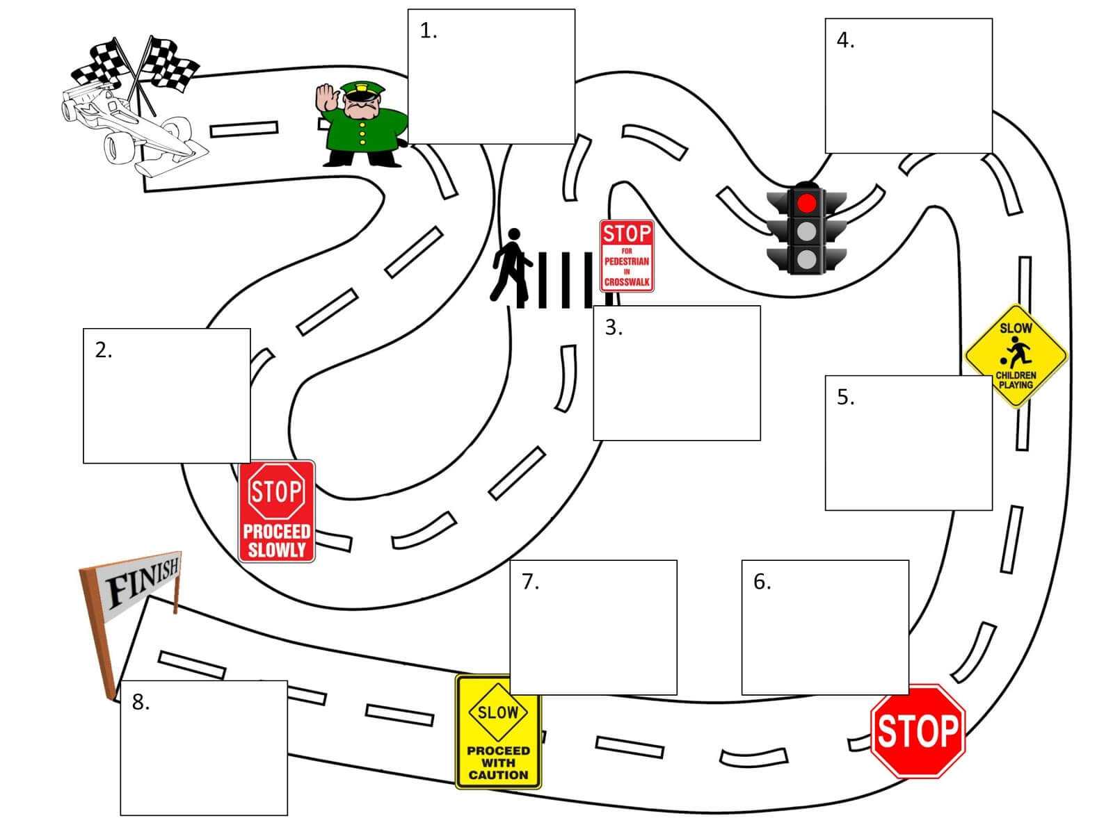 Map Clipart Template Regarding Blank Road Map Template