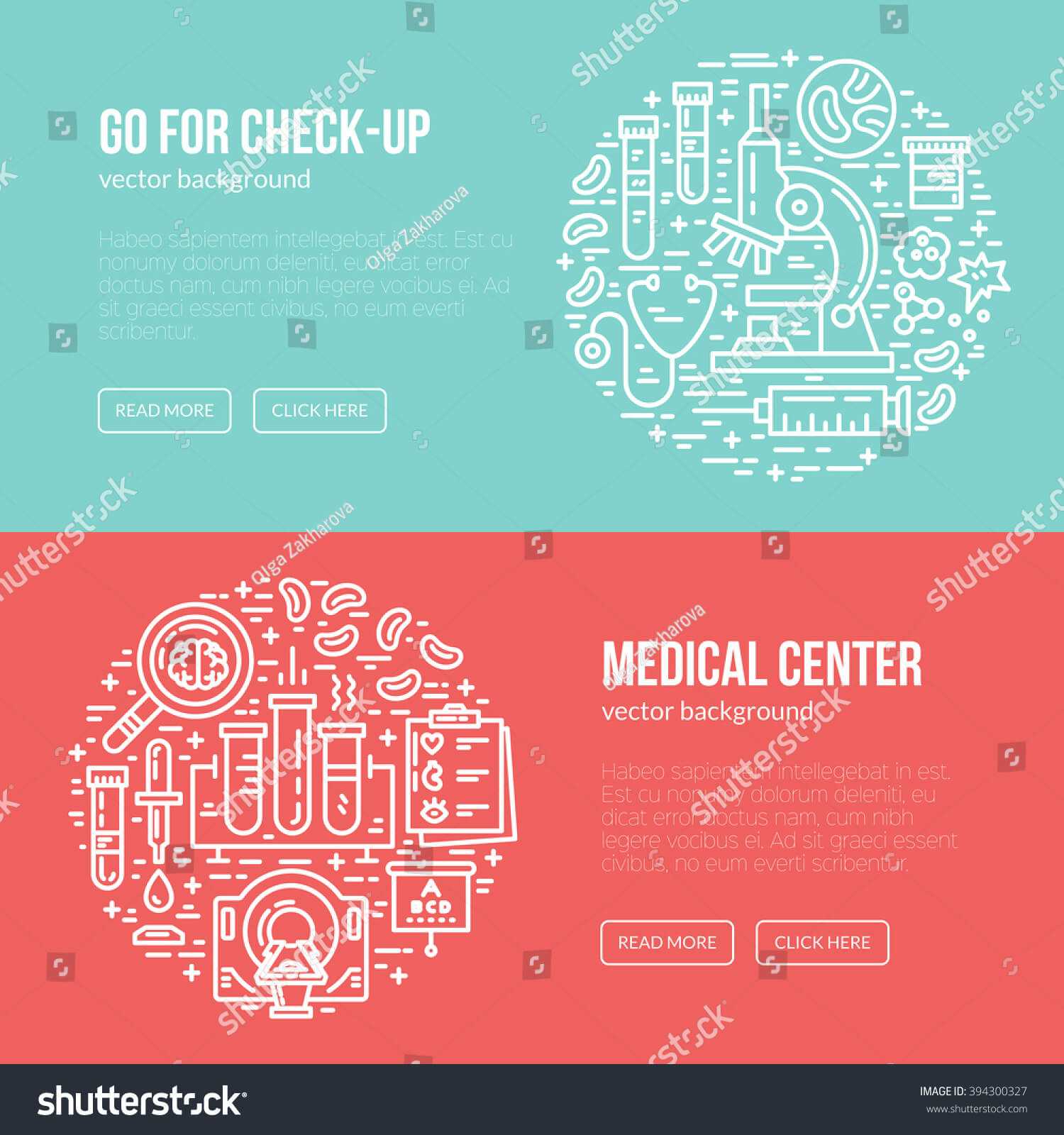 Medical Banner Design Template Different Research Stock With Medical Banner Template