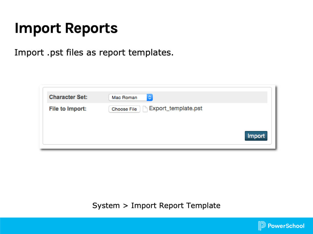 Object Reports 1: Basic Building Blocks For Powerschool Reports Templates