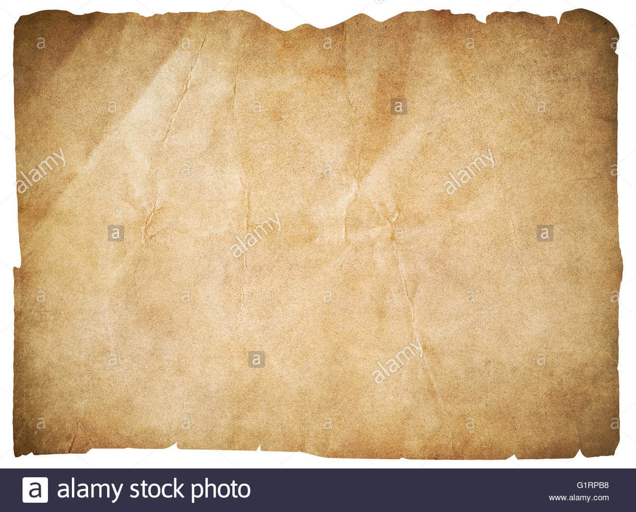 Old Paper Or Blank Pirates Map Isolated With Clipping Path Regarding Blank Pirate Map Template