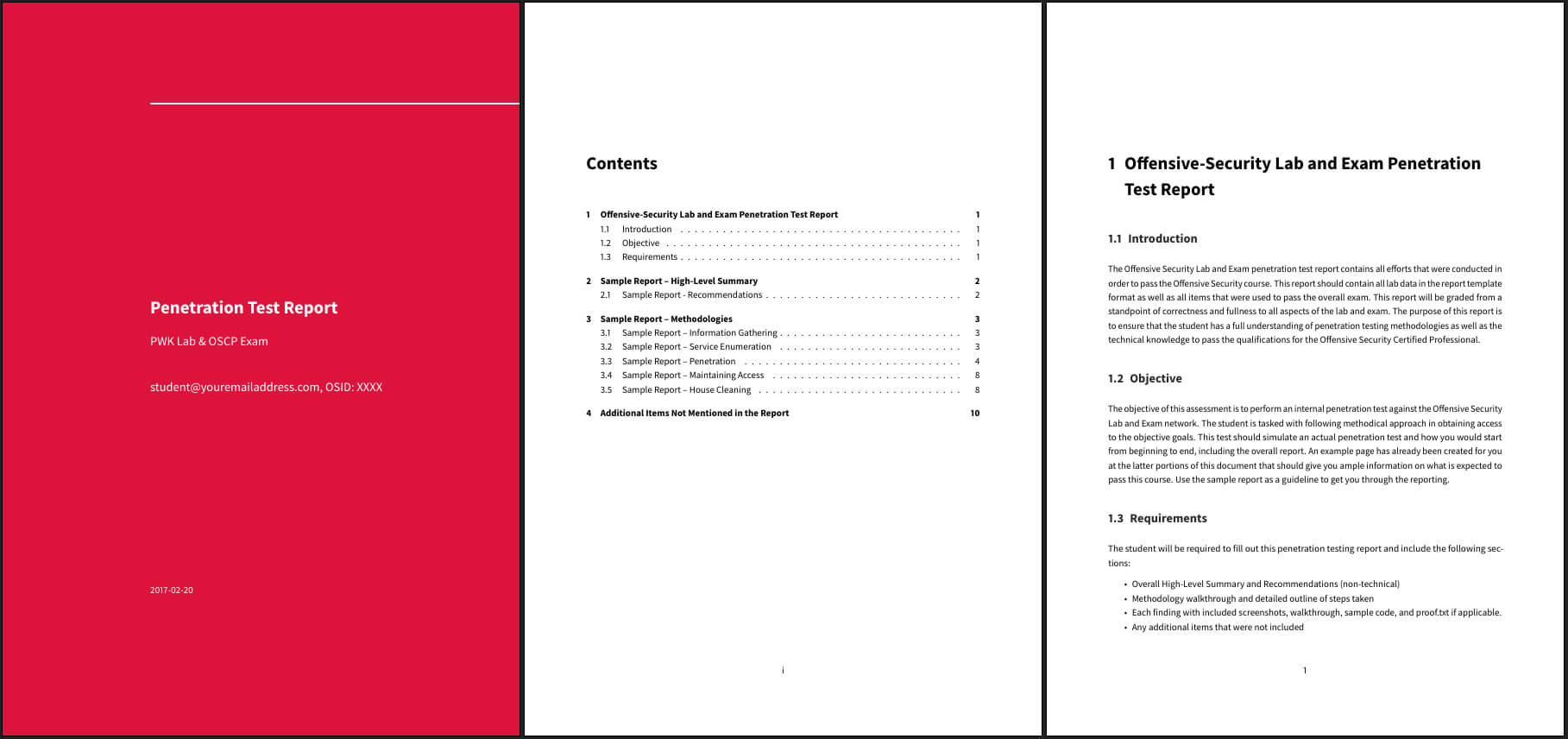 Oscp Exam Report Template In Markdown | Oscp Exam Report Within Latex Template For Report
