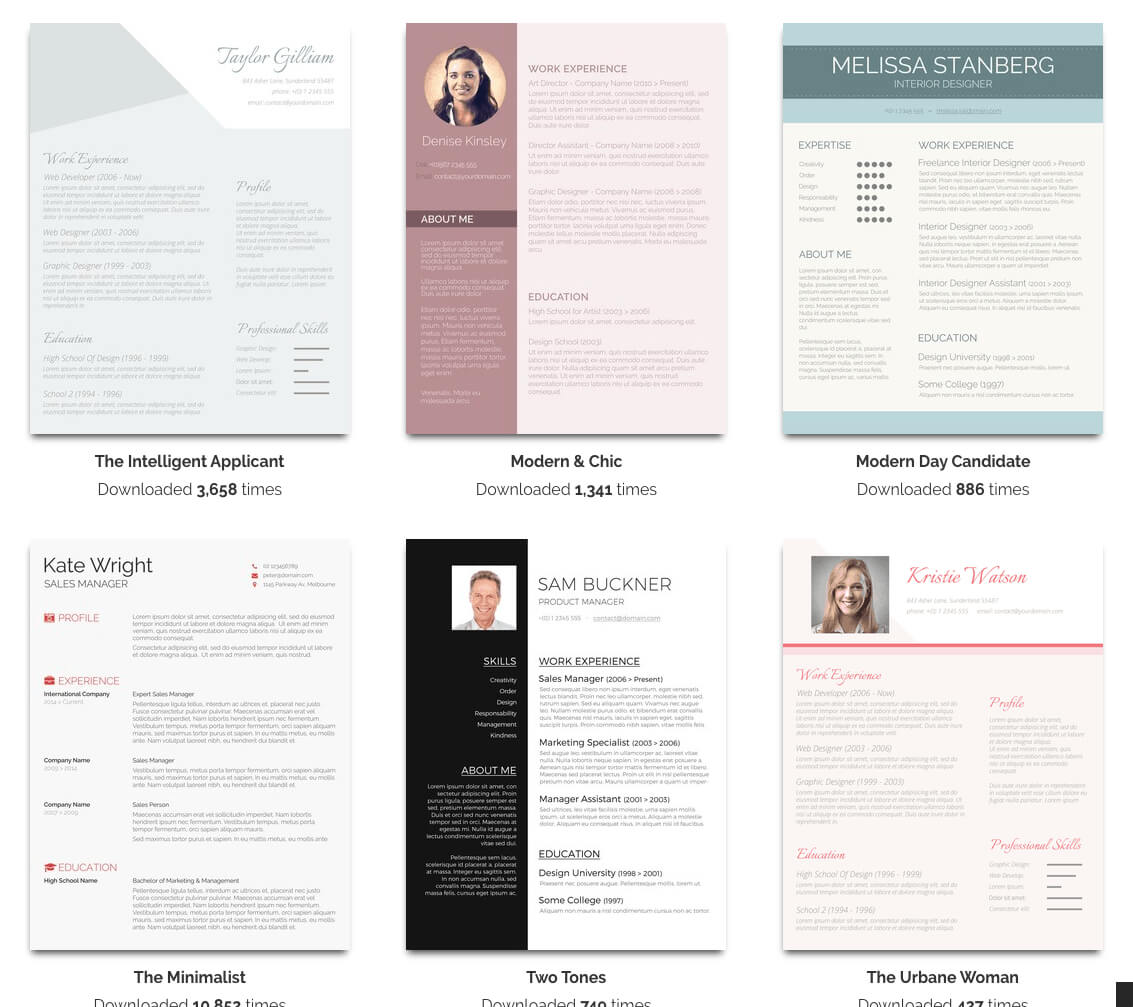 Over 100 Free Resume Templates For Microsoft Word – Komando Intended For Free Resume Template Microsoft Word