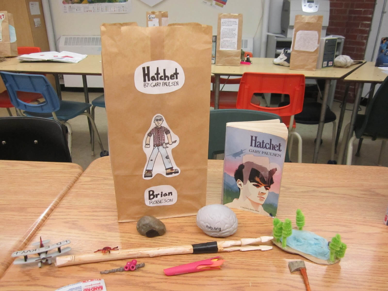 Paper Bag Characterization | Runde's Room Throughout Paper Bag Book Report Template