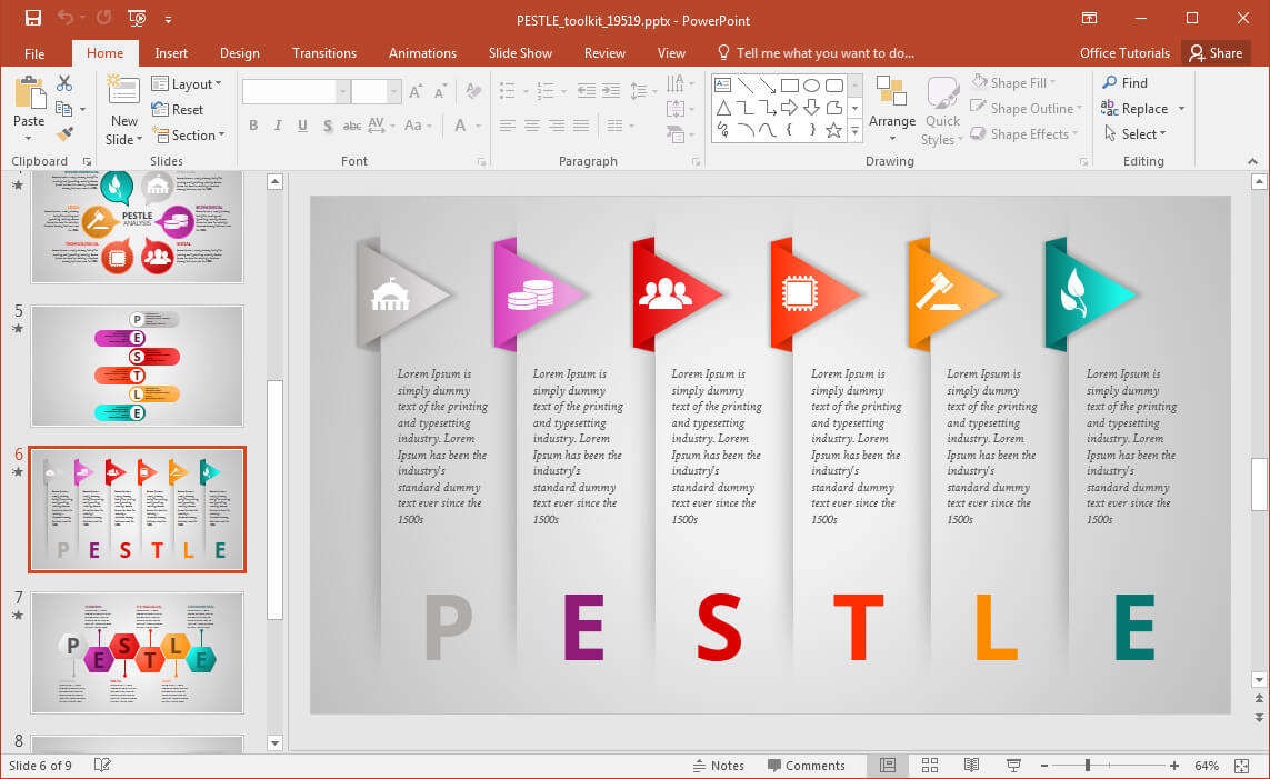 Pestel Toolkit For Powerpoint Presentations – Fppt Intended For Pestel Analysis Template Word