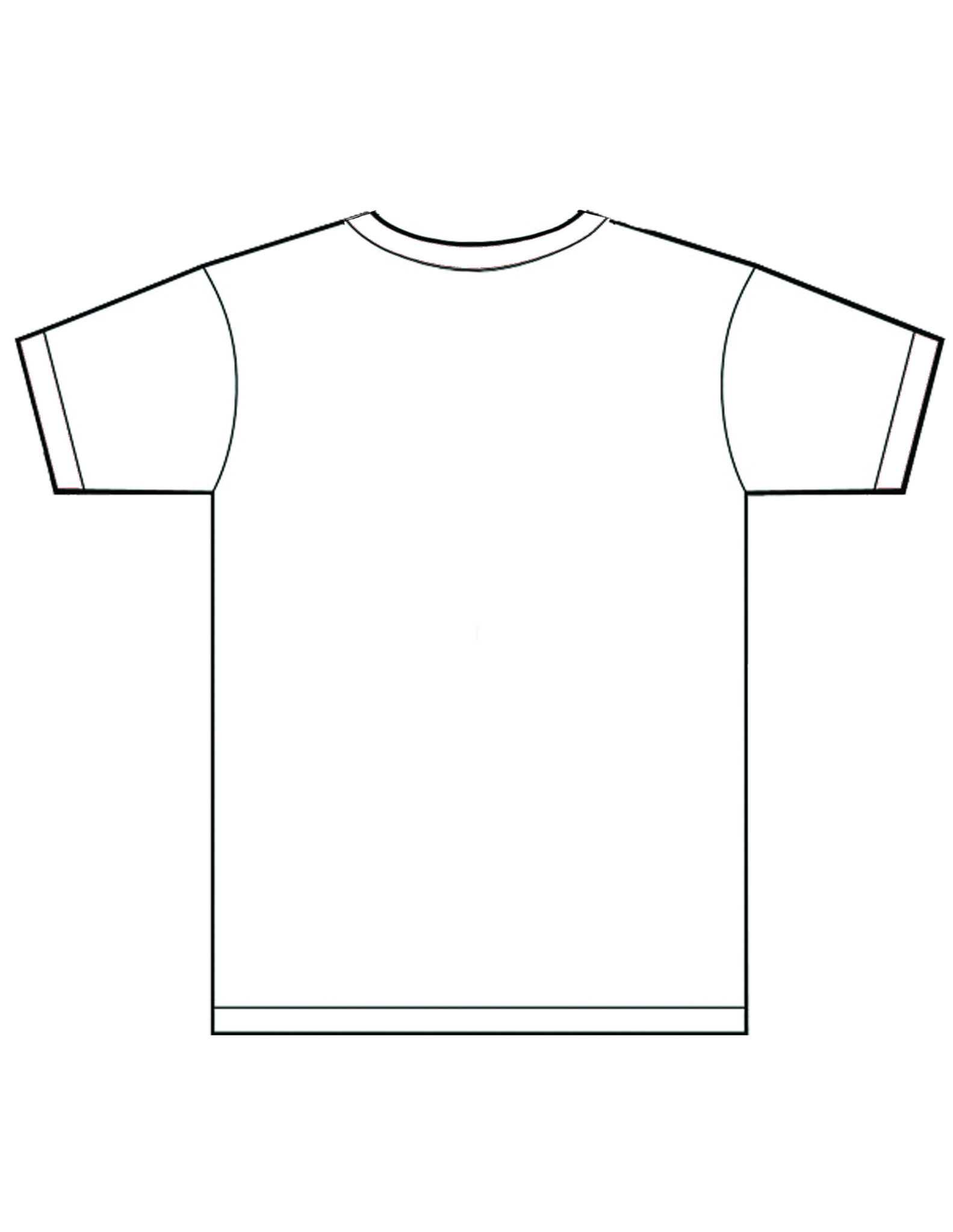 Photoshop T Shirt Template – Colona.rsd7 Within Blank T Shirt Design ...