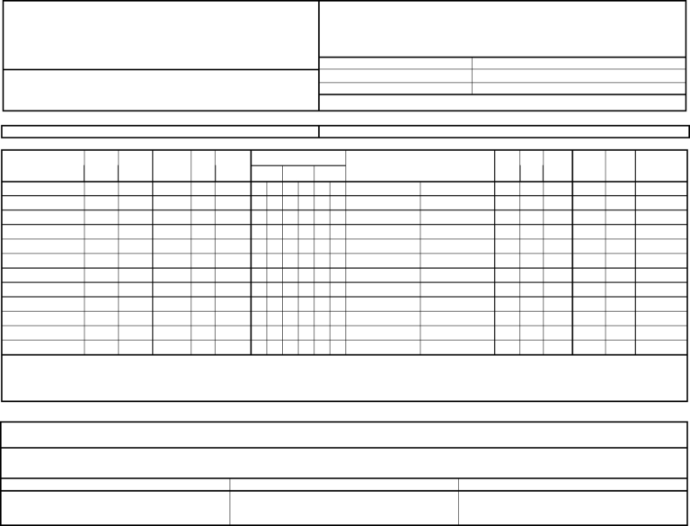 Part Inspection Report Template