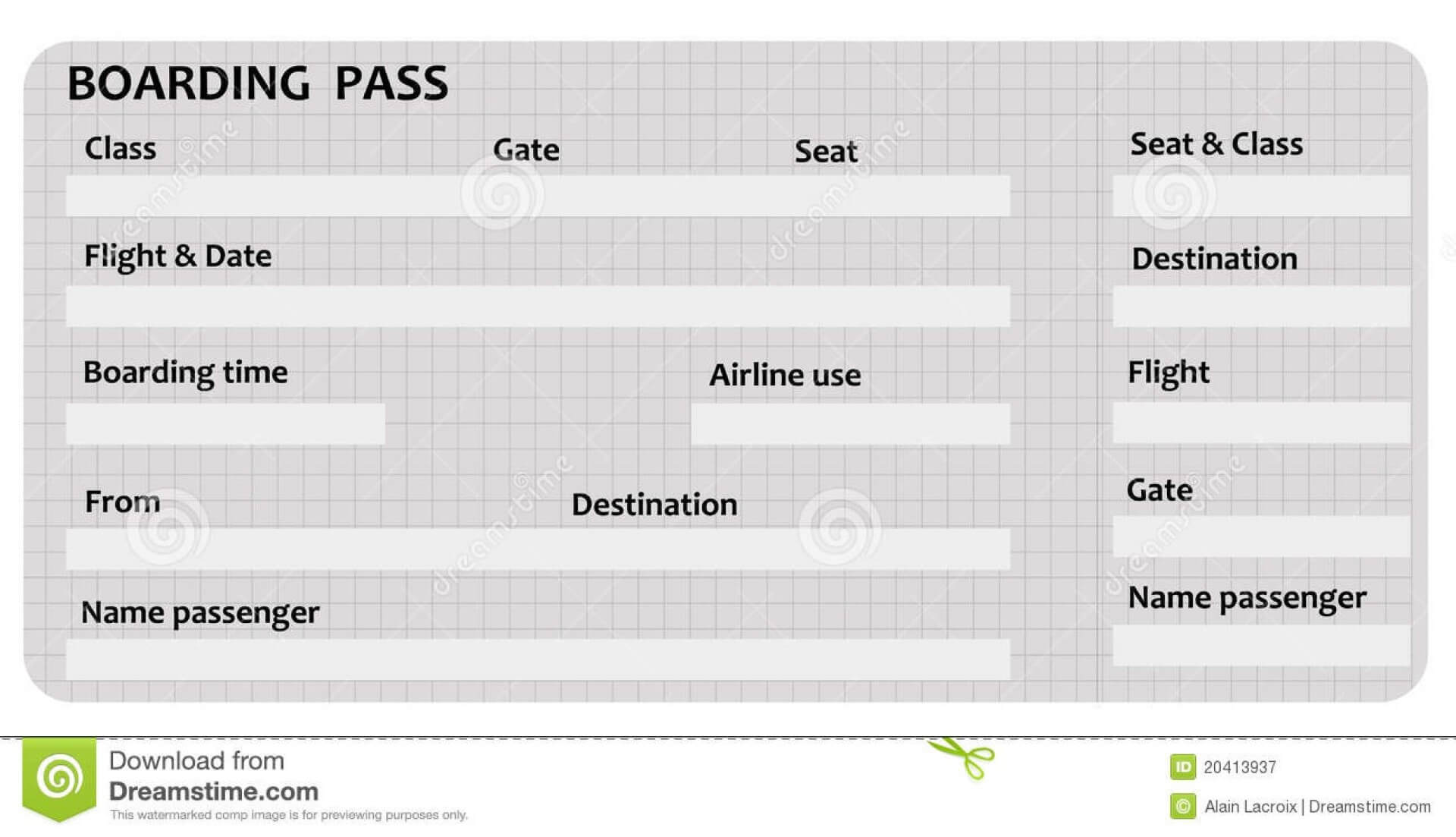 Plane Ticket Template Online Fake Airline Canva Sample Pdf Regarding Plane Ticket Template Word