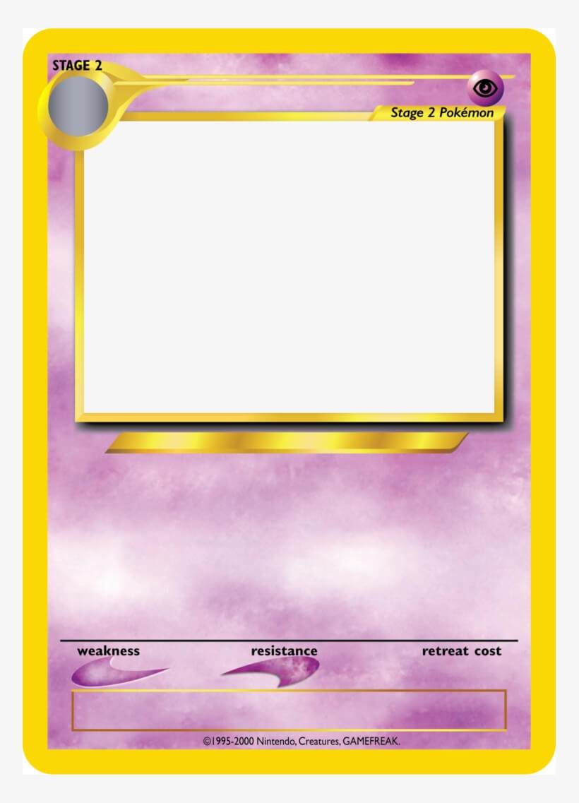 Pokemon Card Template Png – Blank Top Trumps Template Intended For Blank Magic Card Template