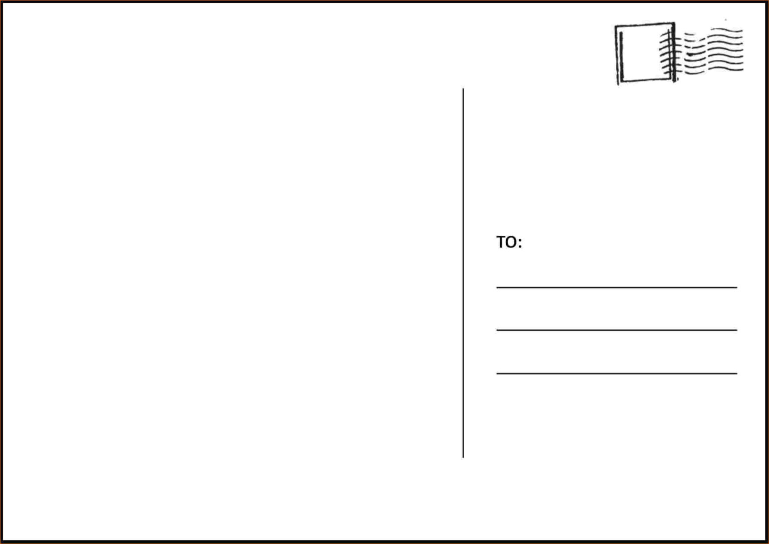 How To Create A Postcard Template In Word