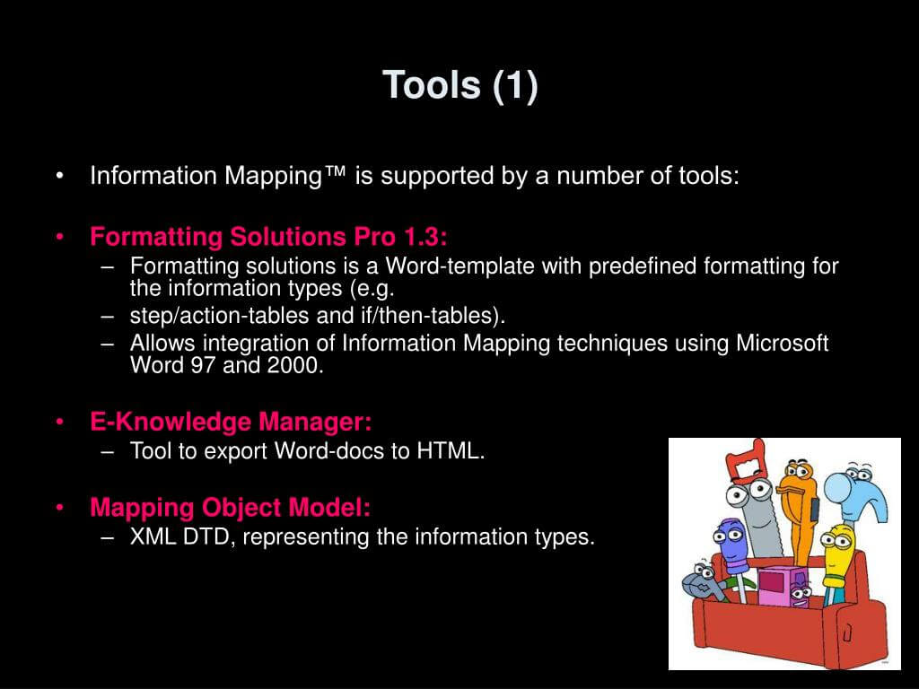 Ppt – Information Mapping Powerpoint Presentation, Free Within Information Mapping Word Template