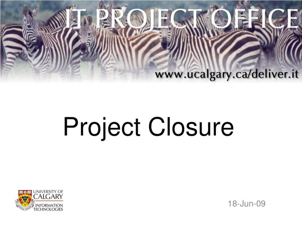 Ppt – Project Closure Powerpoint Presentation, Free Download Within Project Closure Report Template Ppt