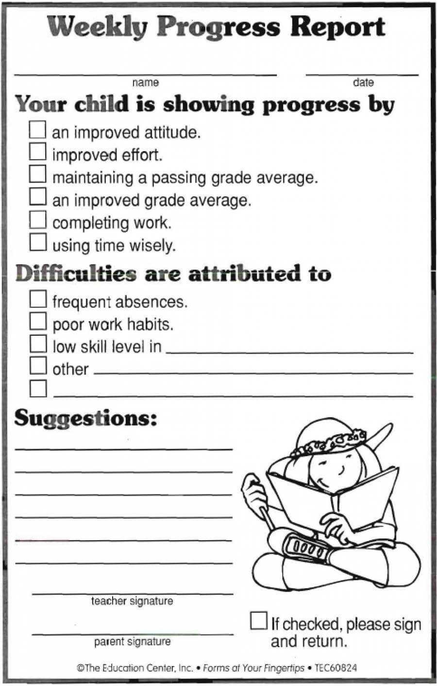 Preschool Weekly Report Template ] - Blank Storyboard For Preschool Weekly Report Template