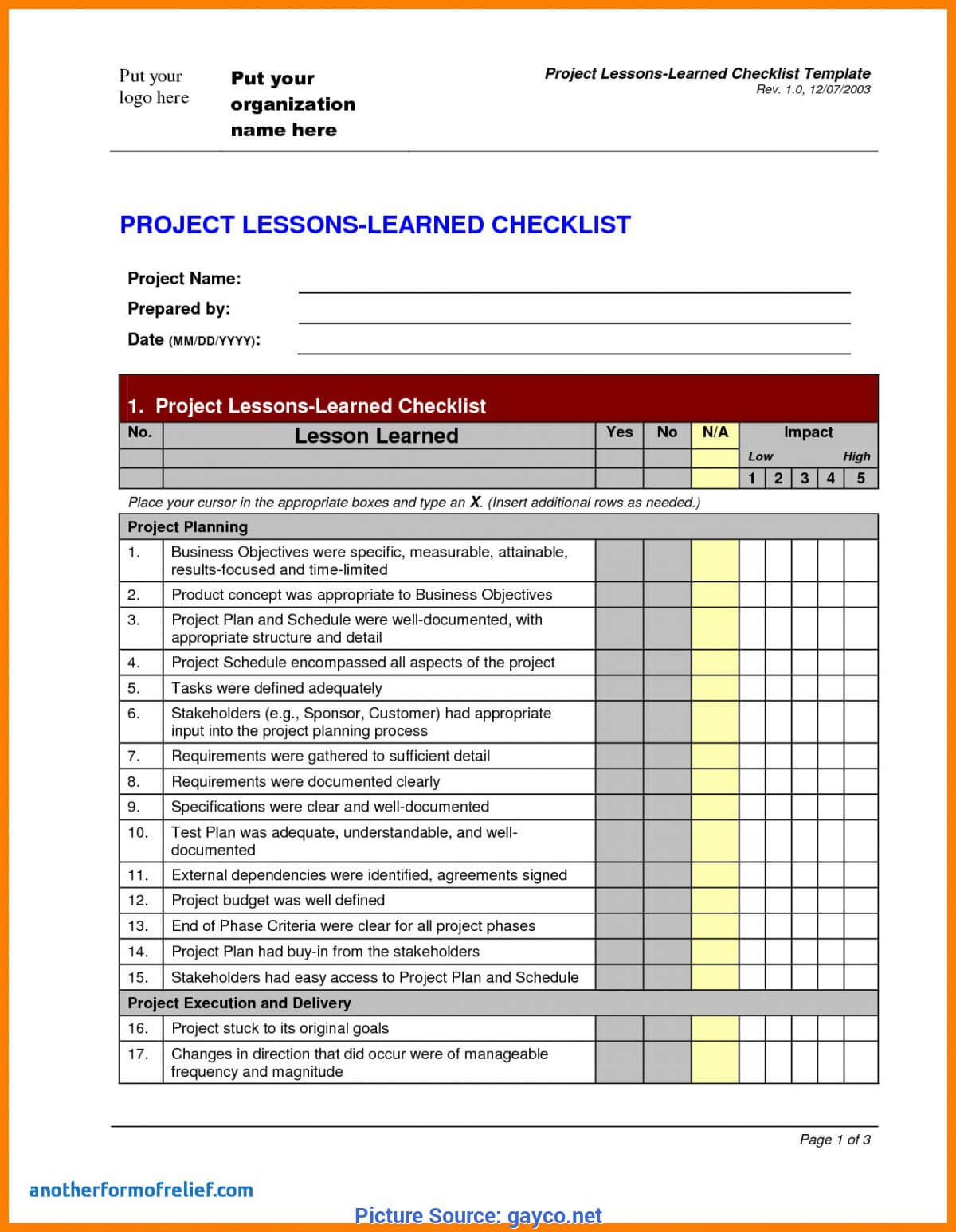 Prince2 Lessons Learned Report Template New 5 Lessons Le Pertaining To Prince2 Lessons Learned Report Template