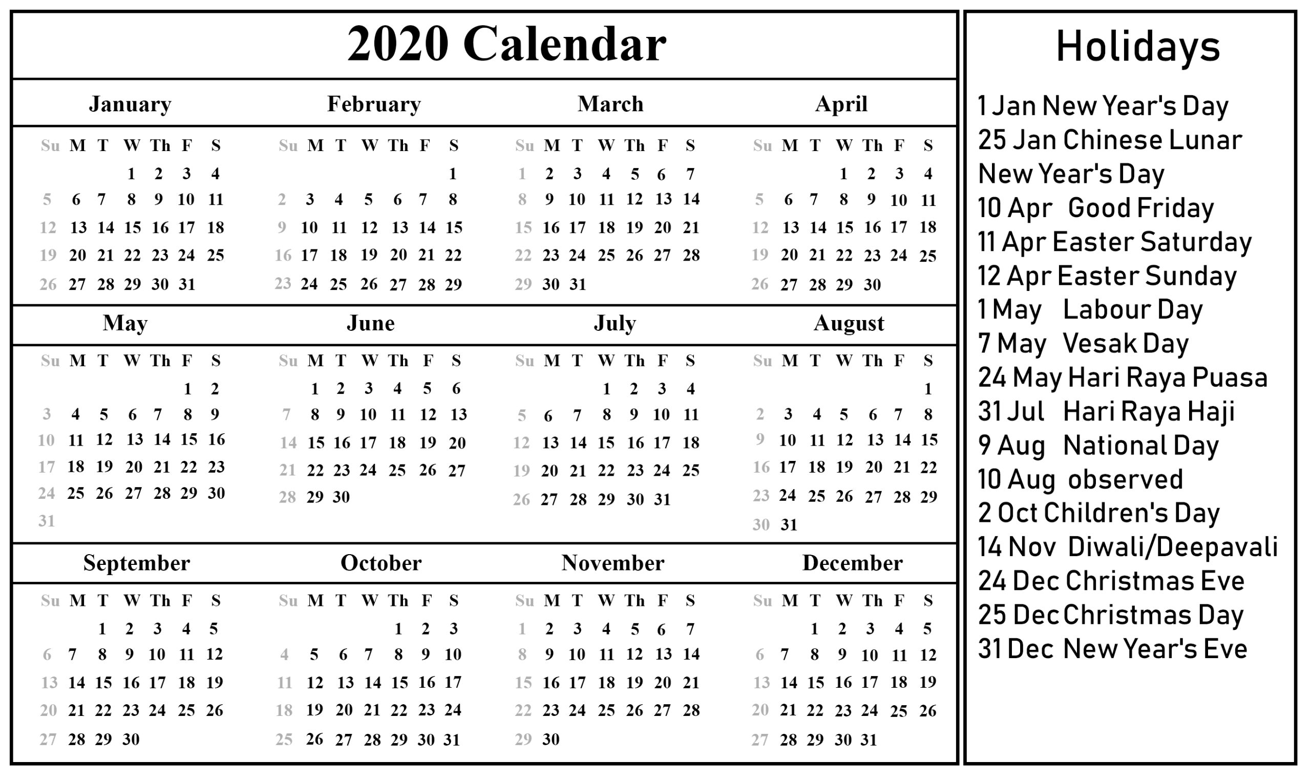 Printable April Calendar Template Regarding Blank Calendar Template For Kids