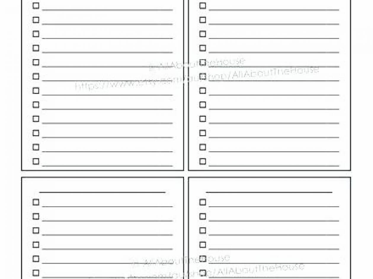 Printable Doc Pdfeditable Do List Weekly Checklist Template With Blank Checklist Template Word