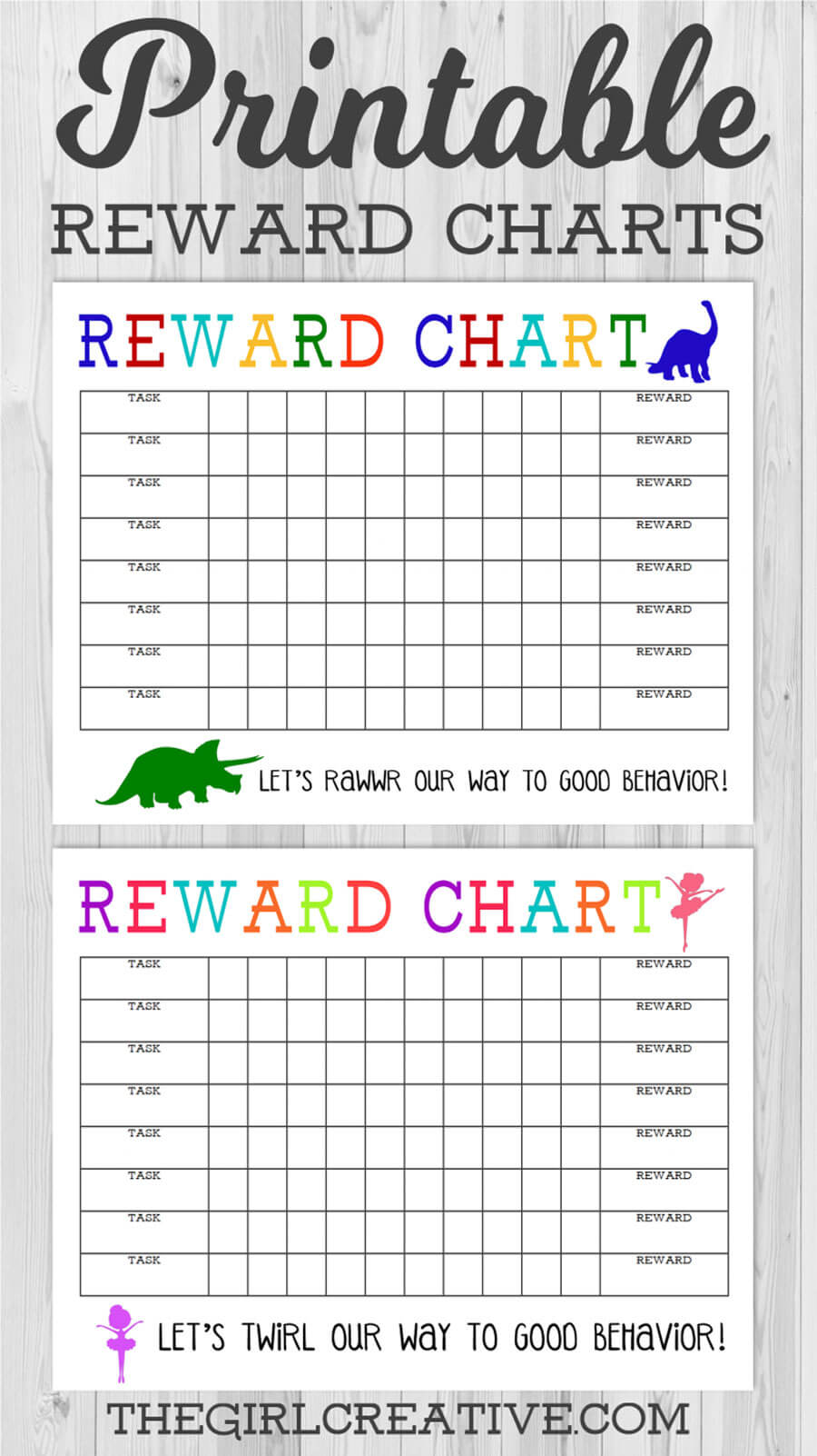 Printable Reward Charts – Tunu.redmini.co Regarding Blank Reward Chart Template