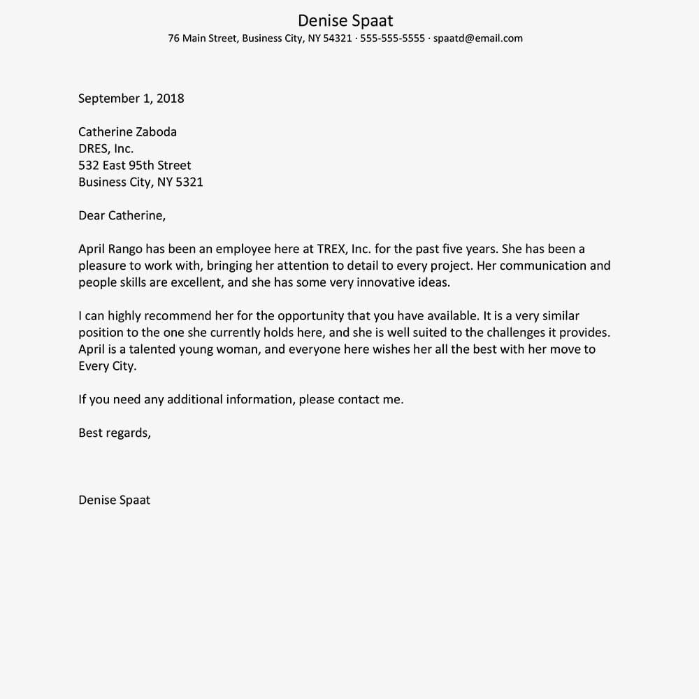 Professional Reference Letter Samples For Business Reference Template Word
