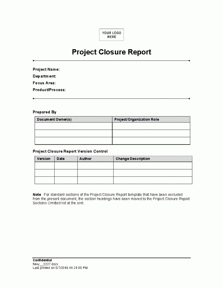 Word Document Report Templates