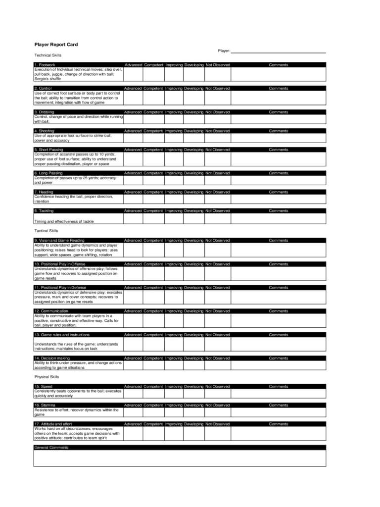 Report Card Template – 3 Free Templates In Pdf, Word, Excel Throughout Report Card Template Pdf