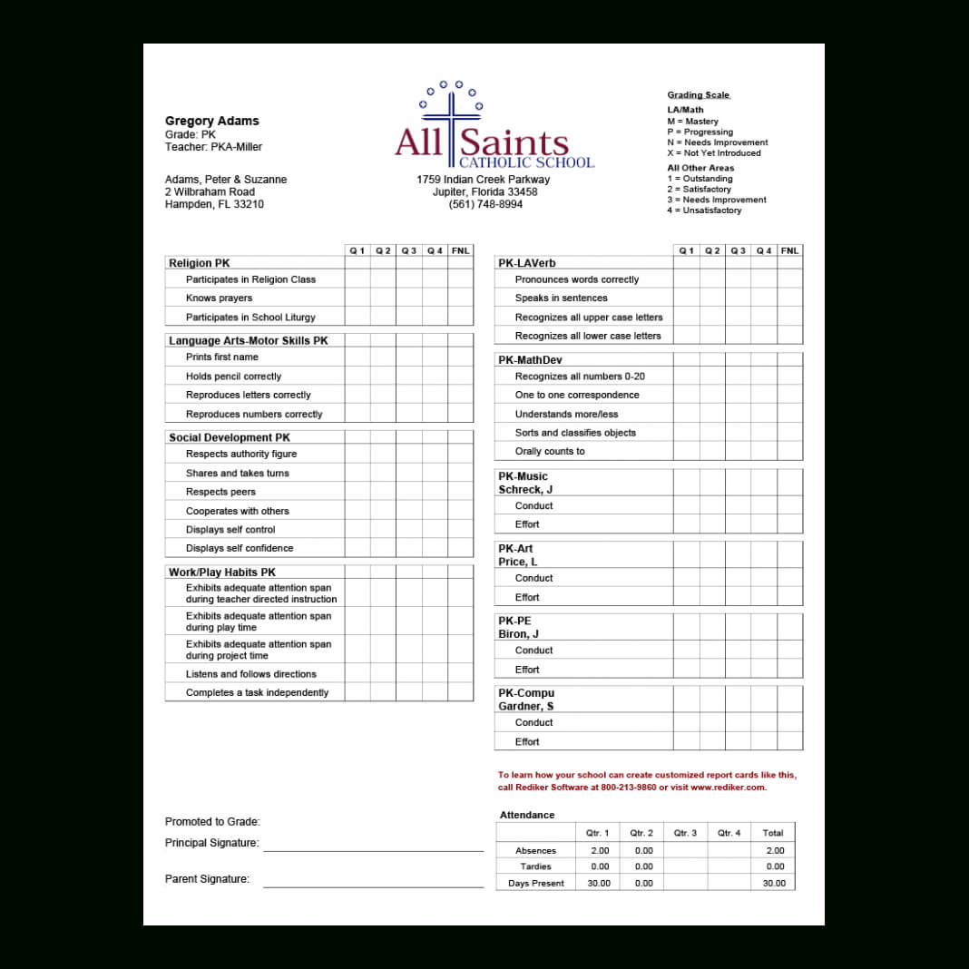 Report Card Template Convert Classic And List Free Editable Intended For High School Student Report Card Template