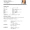 Resume ~ How To Write Simple Resume With Photo Format In Within Simple Resume Template Microsoft Word