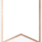 Rose Gold Banner Template Free Printable Blank , Png In Banner Cut Out Template