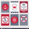 Set Of Nautical And Marine Banners And Flyers. Elegant Card Within Nautical Banner Template