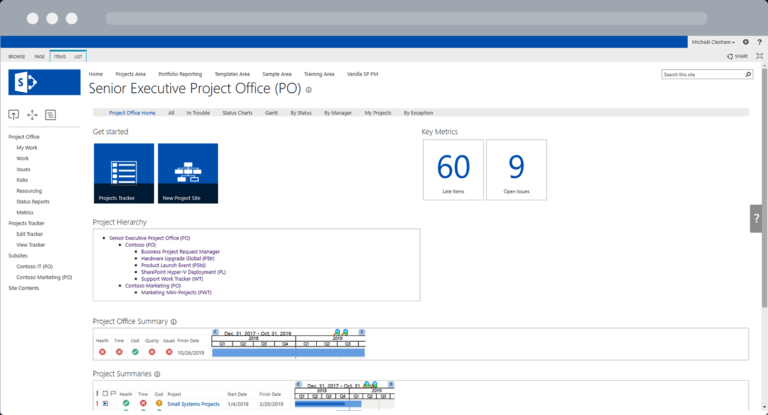 Portfolio Management Reporting Templates