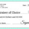 Signage 101 - Giant Check Uses And Templates | Signs Blog within Customizable Blank Check Template