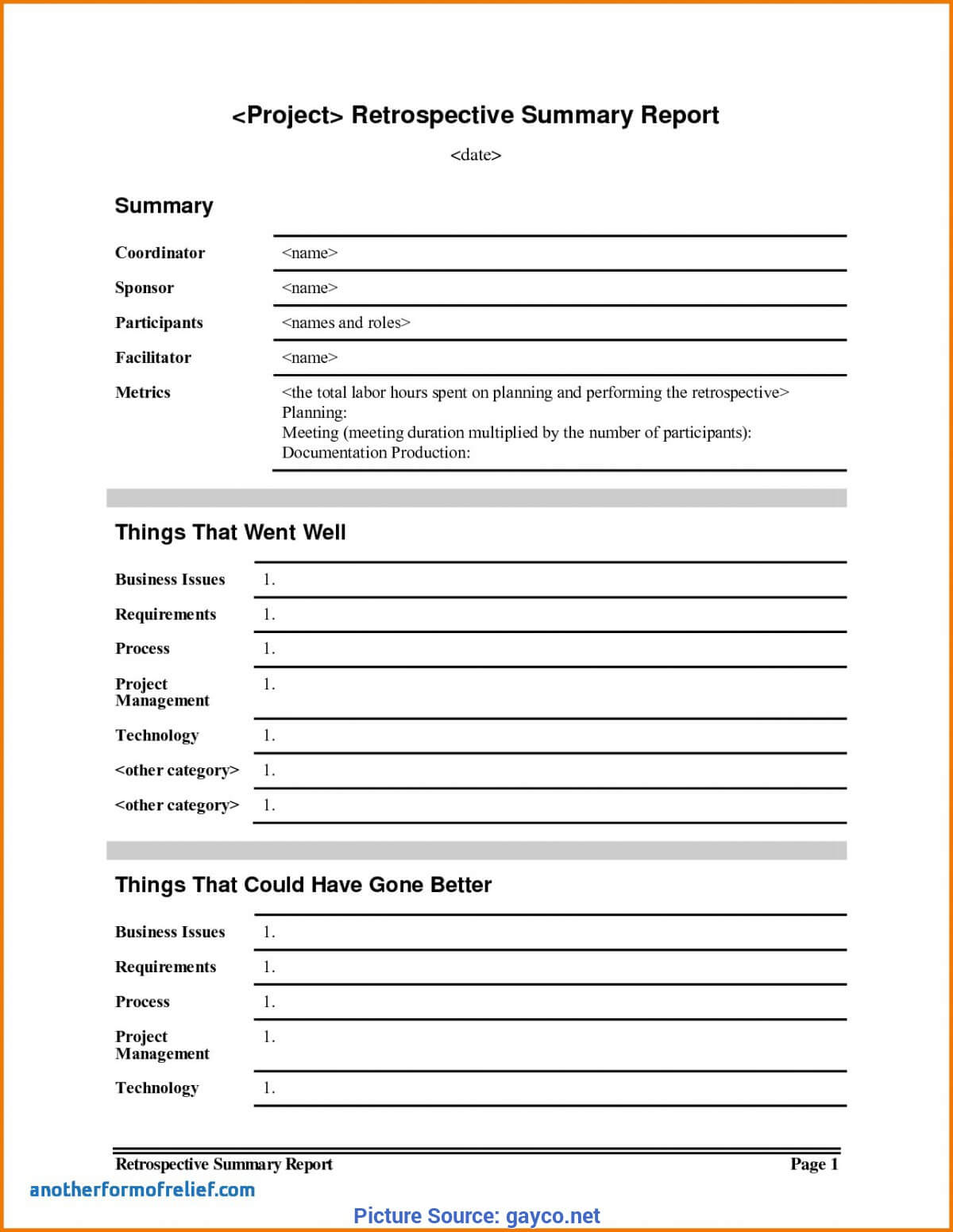 Simple Project Lessons Learnt Template Lessons Learnt Report With Regard To Simple Project Report Template