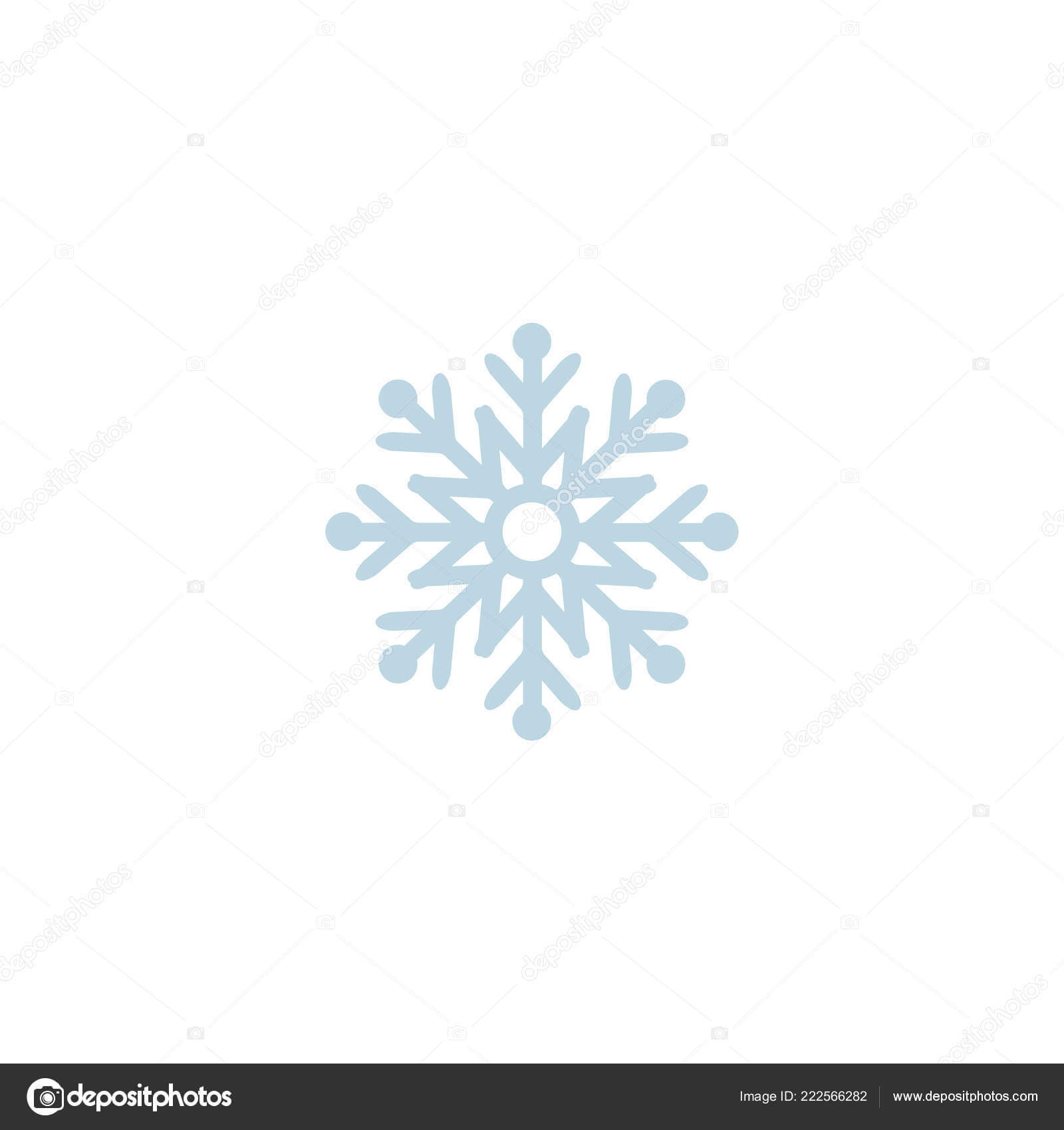 Snowflake Icon Template Christmas Snowflake Blank Background Within Blank Snowflake Template