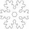 Snowflake Template With 6 Points | Templates And Samples Within Blank Snowflake Template