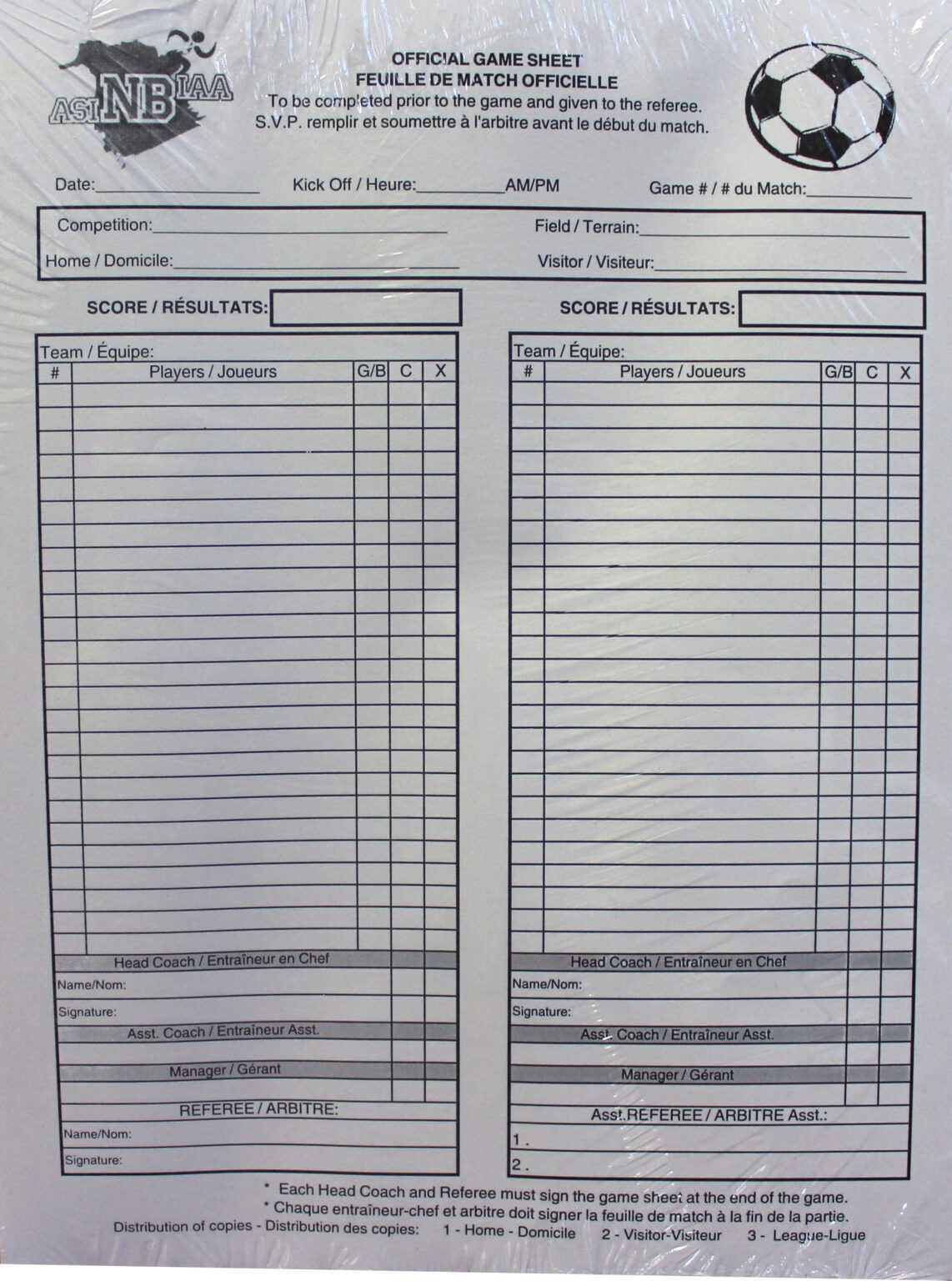 Soccer Game Report Template The Football Match Poster With Regard