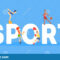 Sport Banner Template, People People Doing Different Kinds In Sports Banner Templates