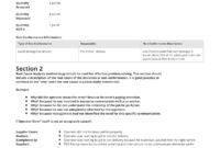 Supplier Corrective Action Report Template: Improve Your for Corrective Action Report Template
