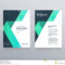 Template Layout Design With Cover Page For Company Profile With Cover Page For Annual Report Template
