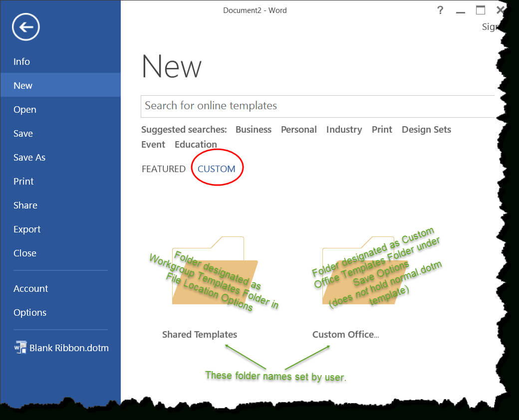 Templates In Microsoft Word – One Of The Tutorials In The For How To Use Templates In Word 2010