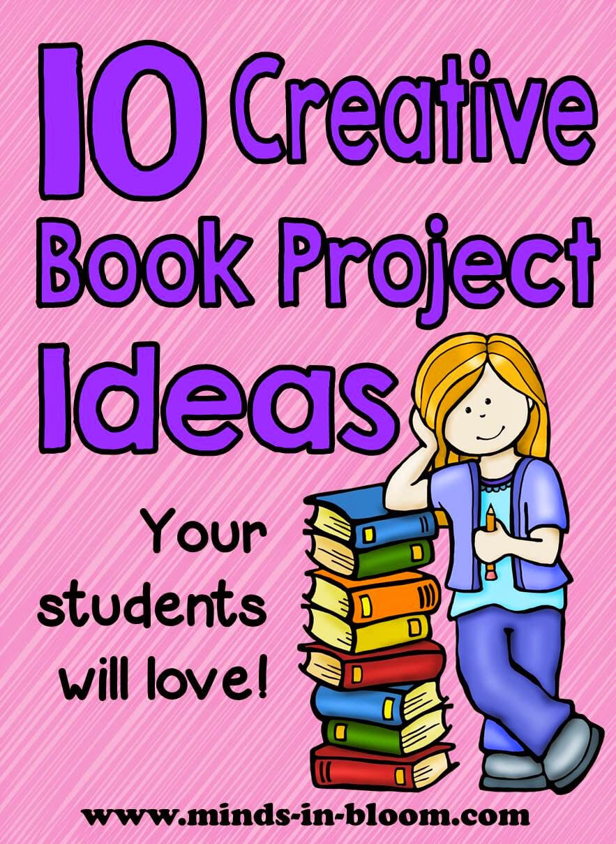 Ten Great Creative Book Report Ideas – Minds In Bloom For Mobile Book Report Template