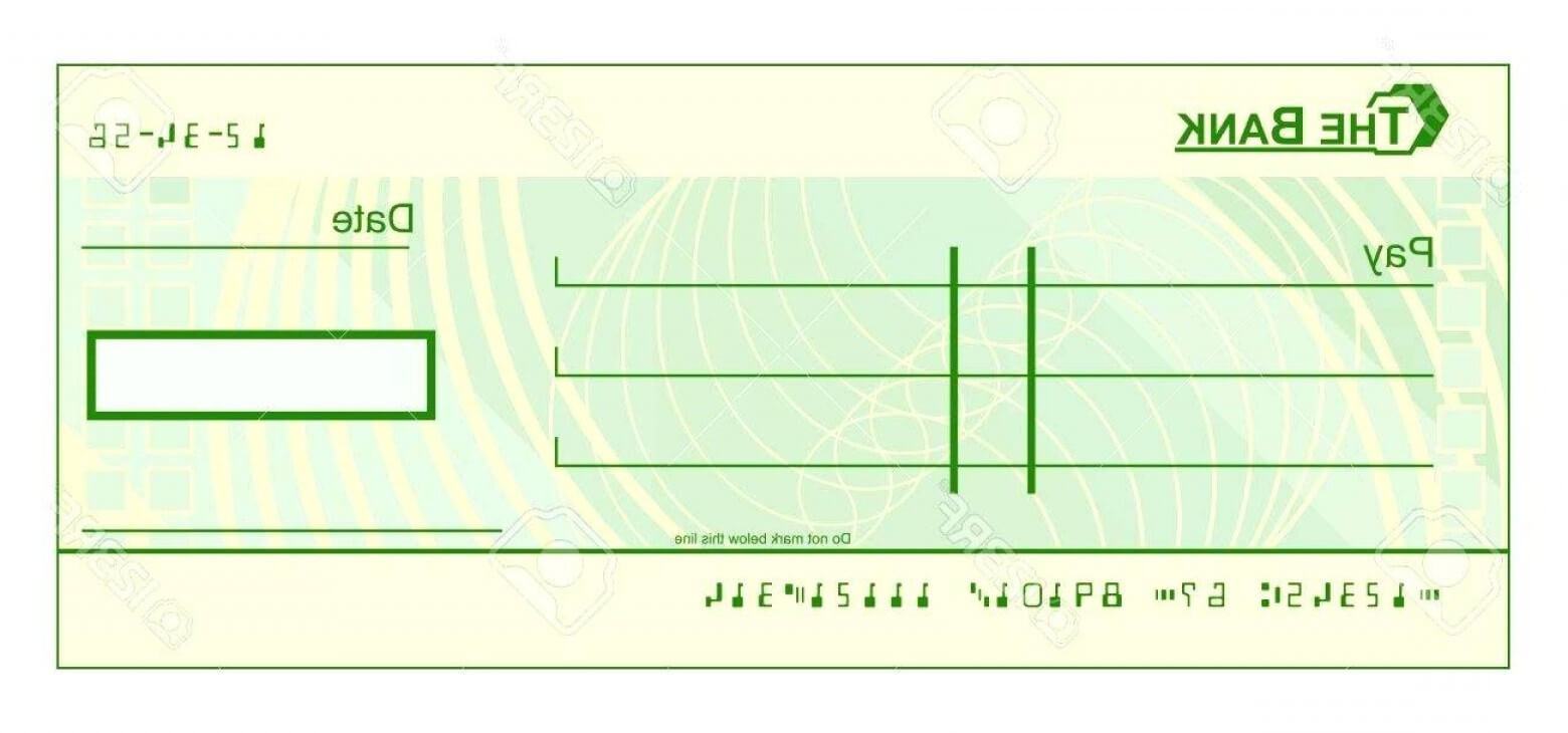 The Best Free Cheque Vector Images. Download From 50 Free Regarding Blank Cheque Template Download Free
