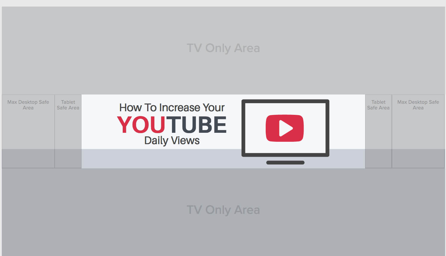 The Ideal Youtube Channel Art Size & Best Practices Throughout Youtube Banner Template Size