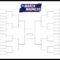 The Printable March Madness Bracket For The 2019 Ncaa Tournament intended for Blank March Madness Bracket Template