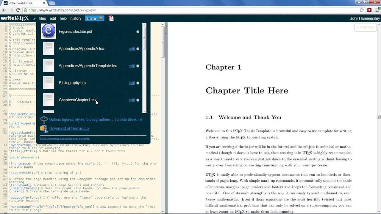 Ms Word Thesis Template Best Sample Template