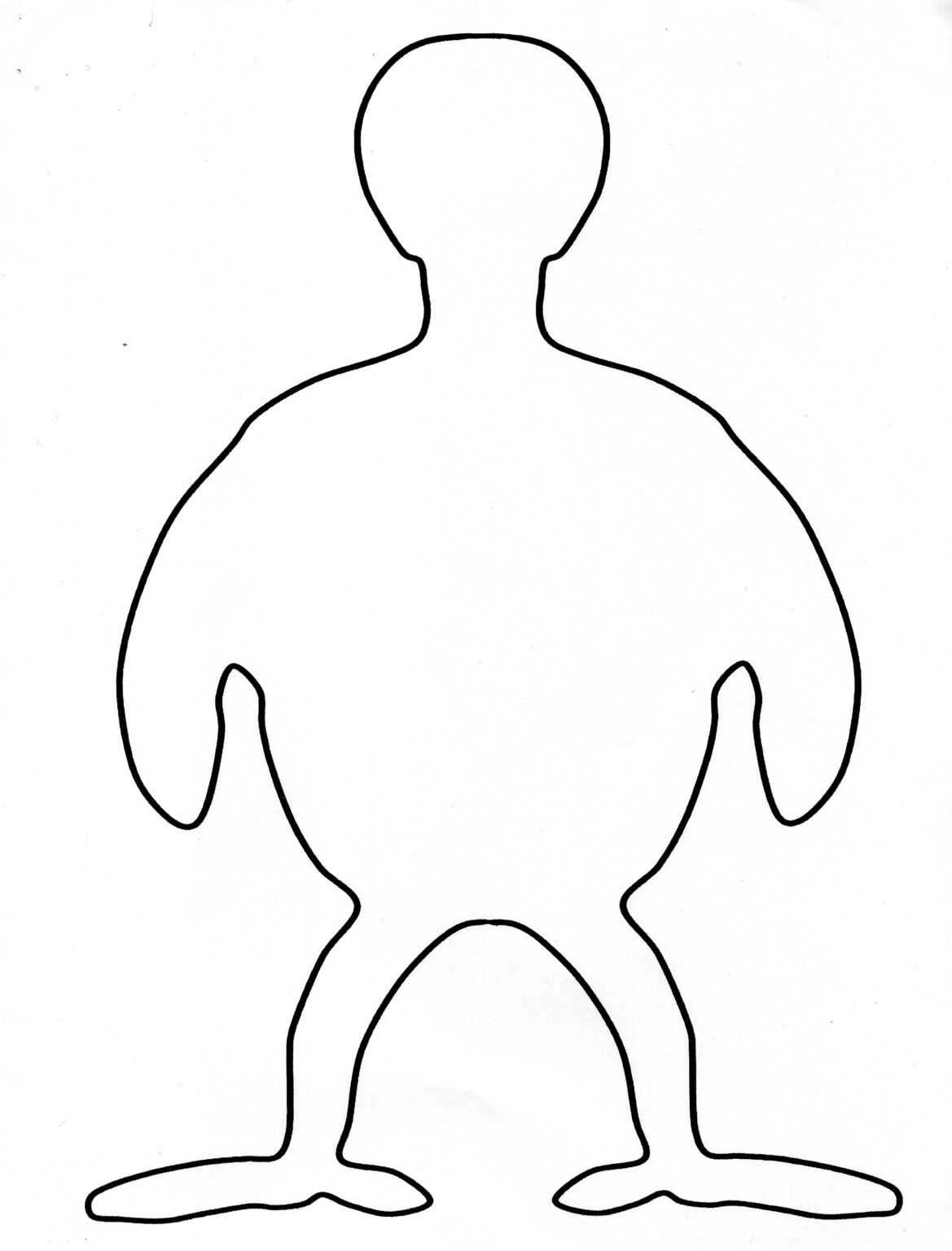 Blank Turkey Template