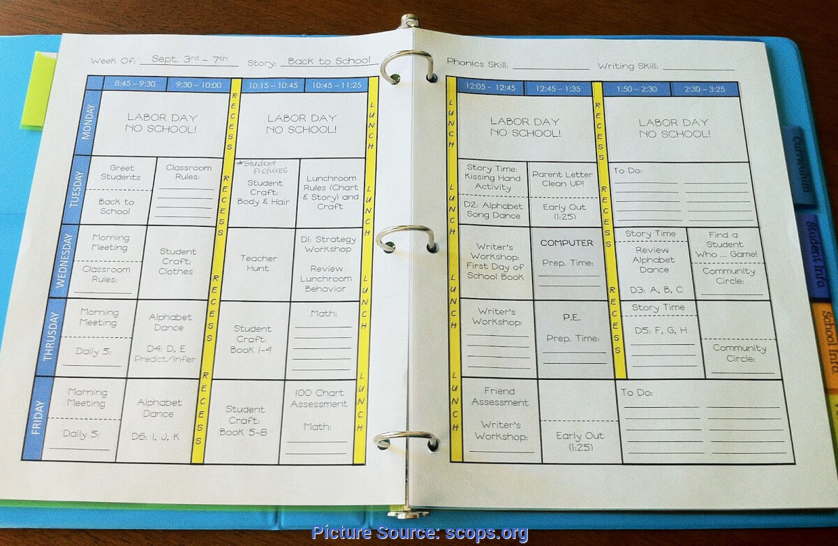 Valuable Teacher Plan Book Template Word 56 Teacher Plan Regarding Teacher Plan Book Template Word