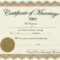 Vow Renewal Certificate Template ] – Meal Ticket Template With Regard To Blank Marriage Certificate Template