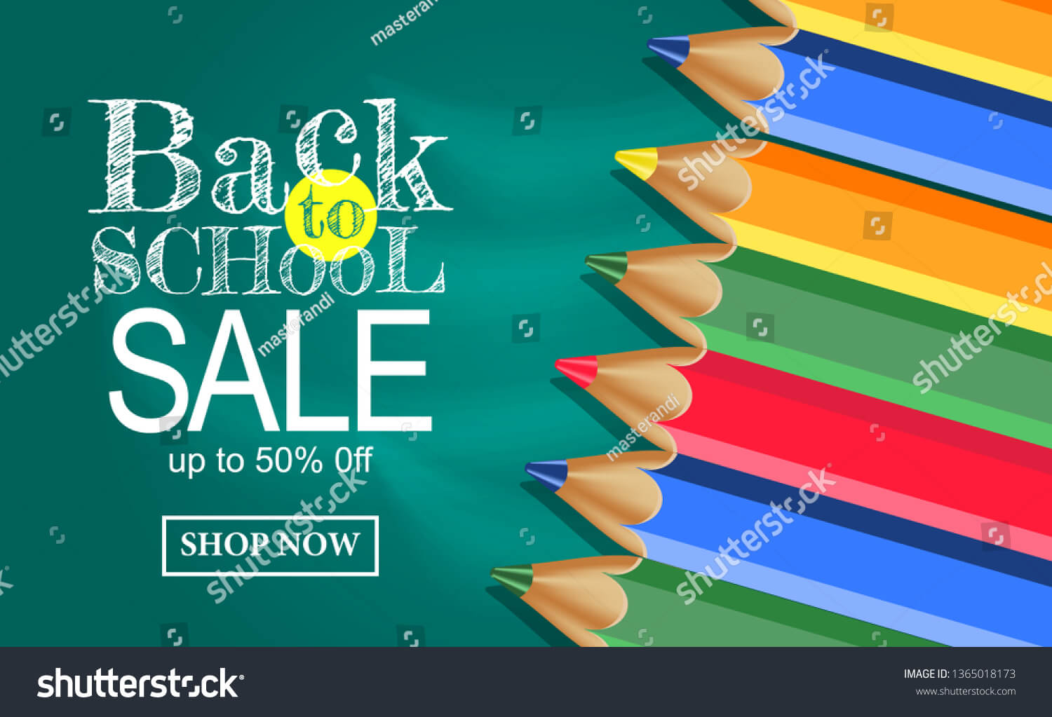 Welcome Back School Sale Banner Template Stock Vector Within Welcome Banner Template