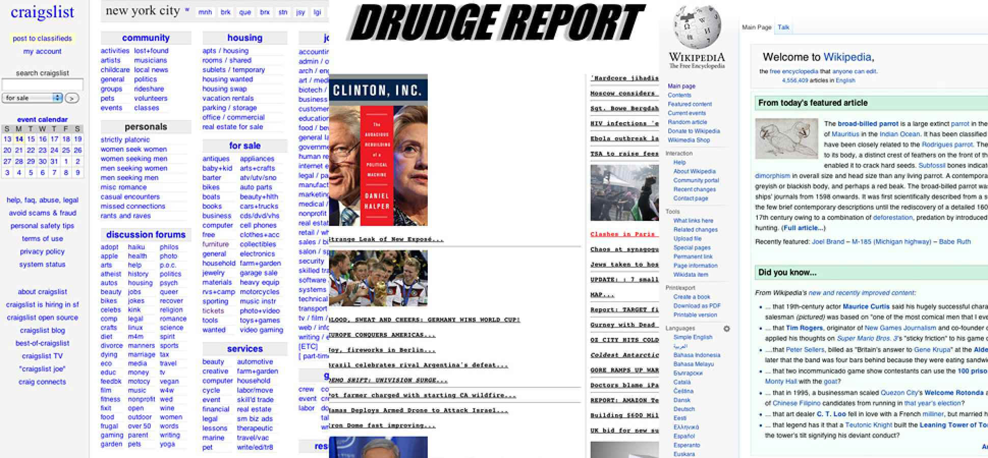 When It Pays To Have An Ugly Website | Inc Throughout Drudge Report Template